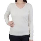 Blusa Feminina Facinelli By Mooncity Tricot Bege Off White - 651087