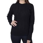 Blusa Feminina Facinelli By Mooncity Tricot Preta - 650990