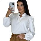 Blusa Feminina Manga Longa Bufante Moda Evangélica