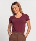 Blusa Feminina Meia Malha 30 Básica Kohmar Vermelho