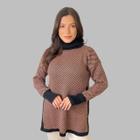 Blusa Feminina Moda Inverno Estilo Poncho Blogueira Estilo