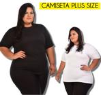 Blusa Feminina Plus Size Para Treinos 100% Poliéster Tecido Leve