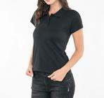 Blusa feminina polo básica algodão moda