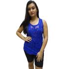 Blusa Feminina Regata Renda