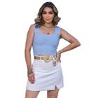 Blusa Feminina Top Liso Cropped Alcinha Moda Modal Lançamento