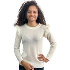 Blusa Feminina Tricot Lã Grossa Ampla De Frio Inverno 484