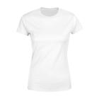 Blusa Feminina Tshirt Camiseta Baby Look Gola Redonda Básica Premium Branca