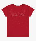 Blusa Infantil Em Ribana Trick Nick Vermelho