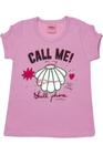 Blusa Infantil Feminina Call Me Lavanda Serelepe Kids - SP6652-LA