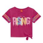 Blusa Infantil Feminina Kyly Meia Malha