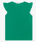 Blusa Infantil Feminina Ribana Trick Nick Verde