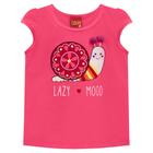 Blusa Infantil Feminino em Meia Malha Caracol Kyly