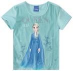 Blusa Infantil Frozen Azul - Malwee