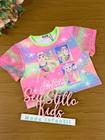 Blusa Infantil Kukie Verão Barbie Aventureira