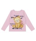 Blusa Infantil Manga Longa Strass - Trick Nick