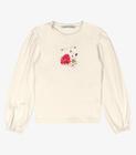 Blusa Infantil Manga Longa Trick Nick Bege