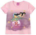 Blusa Infantil Princesa Jasmine Rosa - Malwee