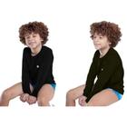 Blusa Infantil Uv50+ Térmica Menino Proteção Solar Segunda Pele