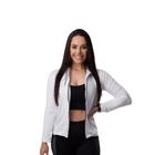 Blusa jaqueta feminina com proteçao solar leve - urbativa fitness