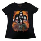 Blusa Kiss Final Tour Banda Rock Camiseta Baby Look Bo591