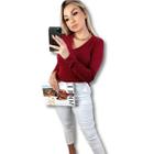 Blusa Lanzinha Feminino Outono/inverno Pmg Lançamento Quente