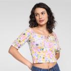 Blusa Lecimar Ombro a Ombro Feminina