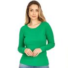 Blusa LZT Ribana Canelada Gola Redonda - 11553