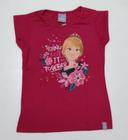 Blusa Manga Curta Infantil Menina Disney Frozen Malwee Kids