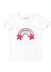 Blusa Manga Curta Menina Malwee Kids Aplique Ref. 71118