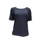 Blusa manga curta preto - dudalina