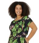 Blusa manga japonesa plus size com estampas g1 a g5 malwee