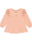 Blusa Manga Longa Infantil Menina Bordado Milon