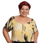 Blusa Manifesto Estampada com Amarril