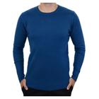 Blusa Masculina Broken Rules Sueter Tricot Azul - 590192