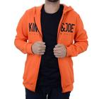 Blusa Masculina King&Joe Moletom Slim Laranja - MO20202