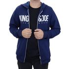 Blusa Masculina King&Joe Moletom Slim Marinho - MO20202