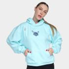 Blusa Moletom Approve NBA Hornets Oversized Com Capuz