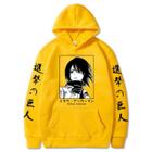 Blusa Moletom Canguru Anime Attack on Titan Mikasa