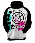 Blusa Moletom Canguru Banda Rock Blink 182_x000D_