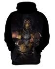 Blusa Moletom Canguru Jogo Mortal Kombat Scorpion 1_x000D_