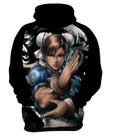 Blusa Moletom Canguru Jogo Street Fighter Chun Li 2_x000D_