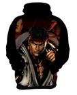 Blusa Moletom Canguru Jogo Street Fighter Ken 4_x000D_