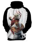 Blusa Moletom Canguru Jogo Street Fighter Ken Ryu_x000D_