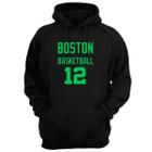 Blusa Moletom Capuz Basquete Boston Basketball número 12