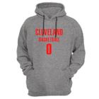 Blusa Moletom Capuz Basquete Cleveland Basketball número 0