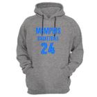 Blusa Moletom Capuz Basquete Memphis Basketball número 24