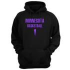 Blusa Moletom Capuz Basquete Minnesota Basketball número 1