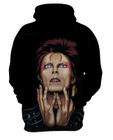 Blusa Moletom Capuz Canguru Rock Banda Classic David Bowie 6_x000D_