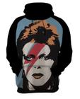 Blusa Moletom Capuz Canguru Rock Banda Glan David Bowie 1_x000D_