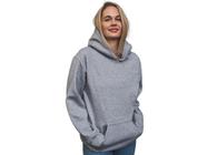 Blusa moletom casaco de frio Masculino e Feminino Liso com Bolso e Capuz Moletom Linha Premium-M009